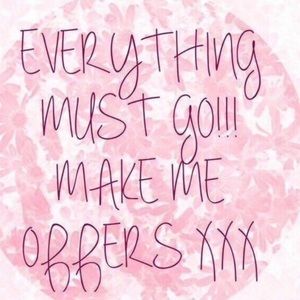 Make me offers!! I am moving and will accept!! 💓